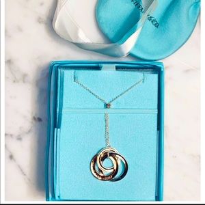 Tiffany Interlocking Circles Pendant Necklace